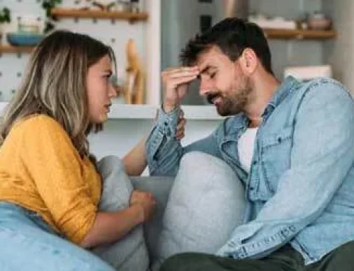 Disturbed husband and wife relationship